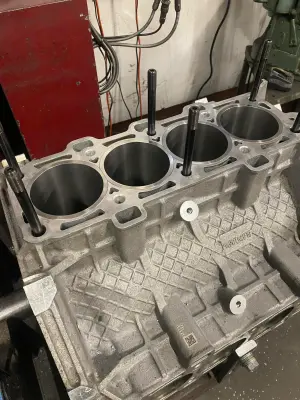 Coyote Engine Block Sleeve bore